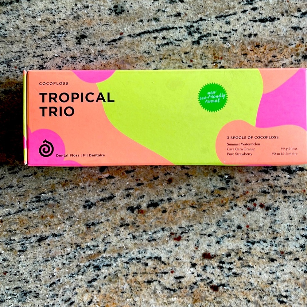 Tropical Trio coco floss